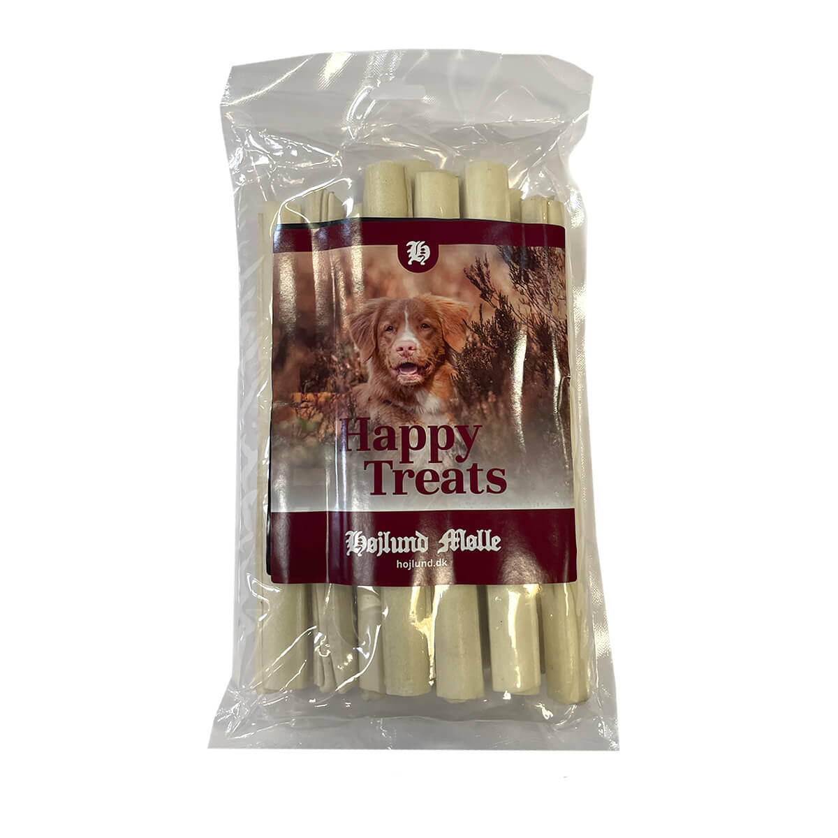 Højlund HappyTreats Pressed stick 20 cm white 10stk 20324PL 01